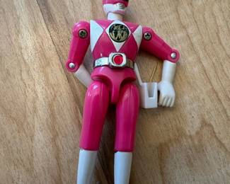 Mighty Morphin Power Rangers Pink Ranger Auto Morphin Action Figure