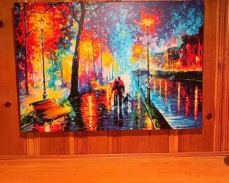 Melody of the Night by Leonid Afremov Canvas Print