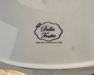 Home Trends Granada Fruit Salad Plate second image