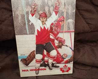 Paul Henderson The Goal of the Century Team Canada Hockey Card by Daniel Parry