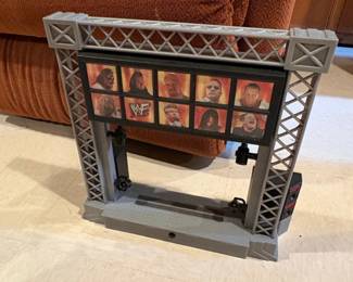 WWF Titan Tron Live Entrance Stage Playset Jakks Pacific, 