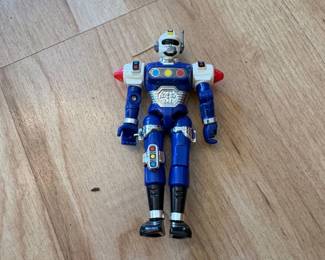 Power Rangers Turbo Blue Senturion Action Figure