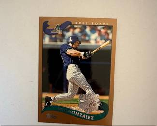 Topps Diamond Luis Gonzalez Baseball Card