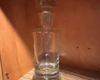 Krosno Glass Decanter with Stopper