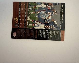 Curtis Conway Upper Deck Football Card second image