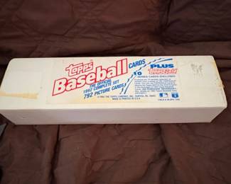 Topps Complete Set Baseball Cards Box