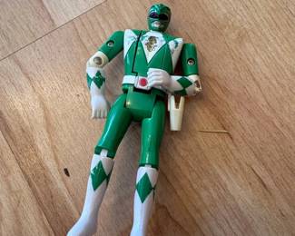 Bandai Mighty Morphin Power Rangers Green Ranger Auto Morphin Action Figure