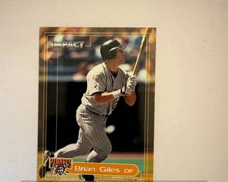 Impact Brian Giles Pittsburgh Pirates Baseball Card 
