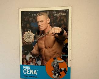 WWE Heritage John Cena Trading Card