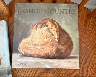 French Country  Apple Basket Still Life Paintings