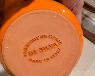 De Silva Terracotta Serving Bowl  Made in Italy second image