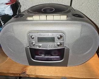 AIWA Portable CD Boombox with Radio and Cassette second image