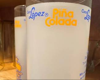Coco Lopez Pina Colada Frosted Tumblers Set of  second image