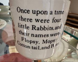 Wedgwood Peter Rabbit Piece Ceramic Nursery Set second image