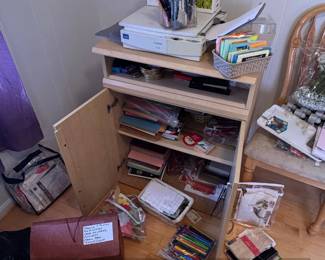 Canon K Scanner with Assorted Craft Supplies