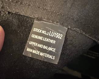 Mens Black Leather Square Toe Harness Motorcycle Boots fourth image