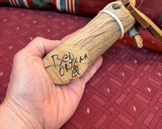 Ben Ortega Sr. Wooden Angel