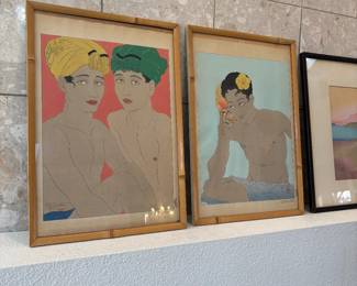 Many Pieces of Unique Artwork