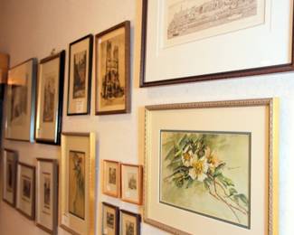 Etchings, Prints & Watercolors
