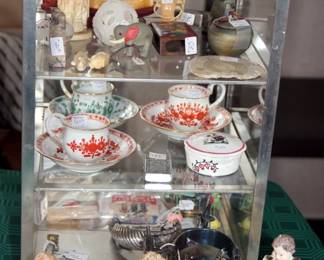 Meissen Figurines, Meissen Demitasse Cup & Saucers