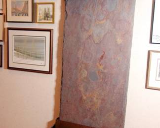 Vintage Indoor Stone Wall Fountain