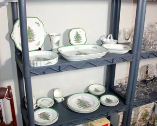 78 pcs. Spode Christmas Tree