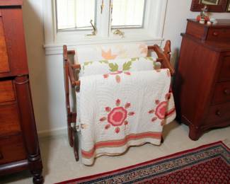 Quilts, Quilt Rack