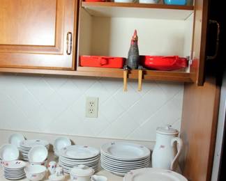 Very Rare Set of Historical China from the Allied Control Council Gala Dinner in Occupied Germany ca. 1945,