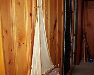Wooden Sailboat