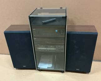 Sony Audio System  Kenwood Speakers 