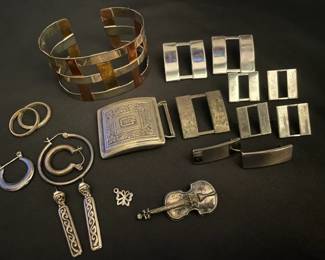 925  Sterling Pieces  Items 