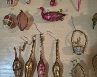 Antique Christmas German Ornaments