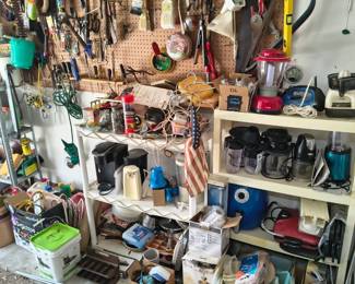 Some of the items in Garage