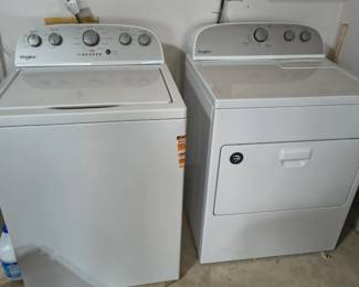 Whirlpool Washer & Dryer