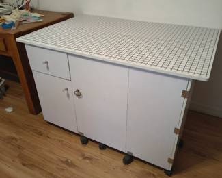 Sewing Table folds up