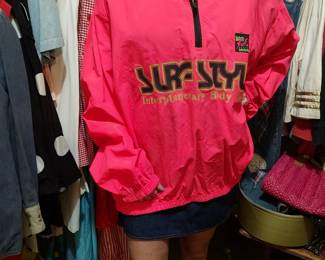 Surf Style pullover jacket