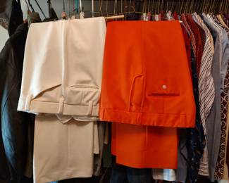 Mens sz 36 x 30 Polyester Bell Bottoms (70's)