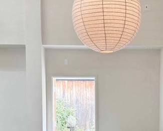 Dramatic linen light fixtures from Australia