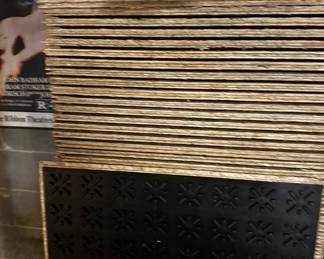 Moisture barrier panels 2 ft x 2 ft and ¾" tongue and groove reduced to  $70 for all of them 