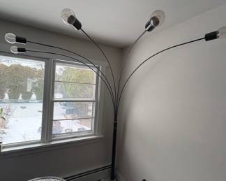 Lamp that flares out behind couch, Was 75, now $40