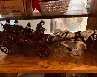 Auction Fire Truck cast iron