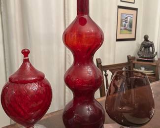 Estate Sale Empoli Glass