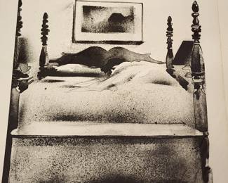 Maud Gatewood, The Bed, lithograph, $900