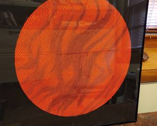 Henry Pearson, serigraph, 27.25 x 27.25, ca. 1965 $1500