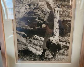 Bayard Wootton, photograph, Thanksgiving Turkey signed lower right $1200