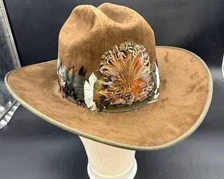 Men’s Bailey U-Rollit “The Roughout” Brown Cowboy Hat * 7 1/4