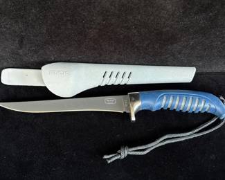 Unused Buck 223 Silver Creek 6” Filet Knife with Case