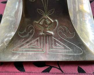 Benedict Karnak Brass Egyptain candle holder