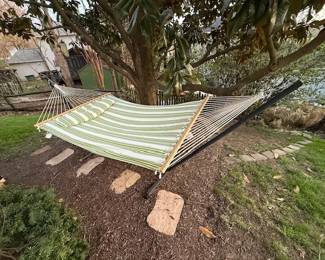 Outdoor Hammock Poles not included