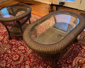 Outdoor Wicker tables
